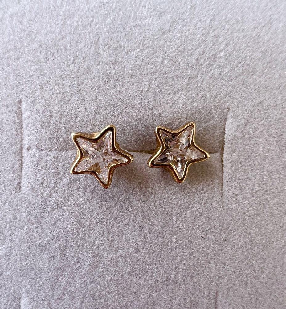 Arete estrella 6mm 10k